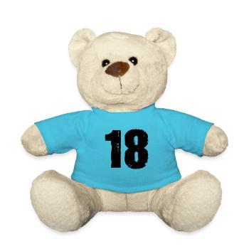18 - Teddy Bear - atoll blue - Front