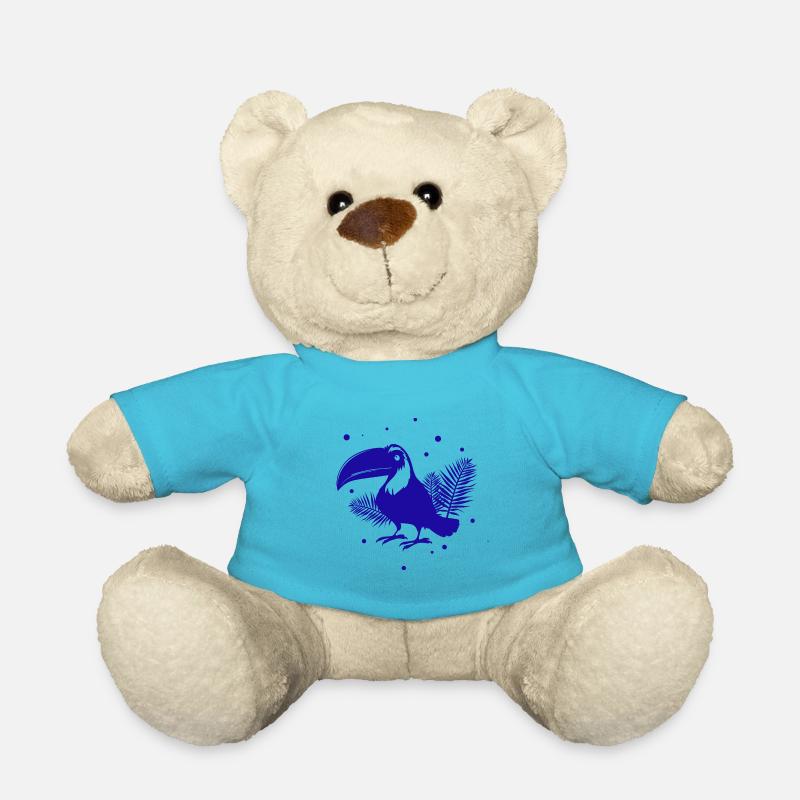 Tukan - Zoo - Vogel - Tierfreund - Naturschutz - Teddy - Atollblau
