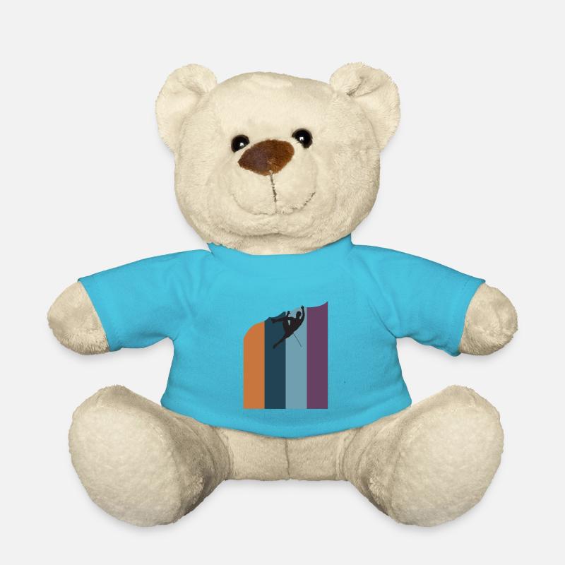 Rock Climbing - Teddy Bear - atoll blue