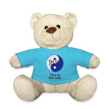 Tai Chi Chuan This is the way Yin Yang Taiji Vekto - Teddy - Atollblau - Vorne