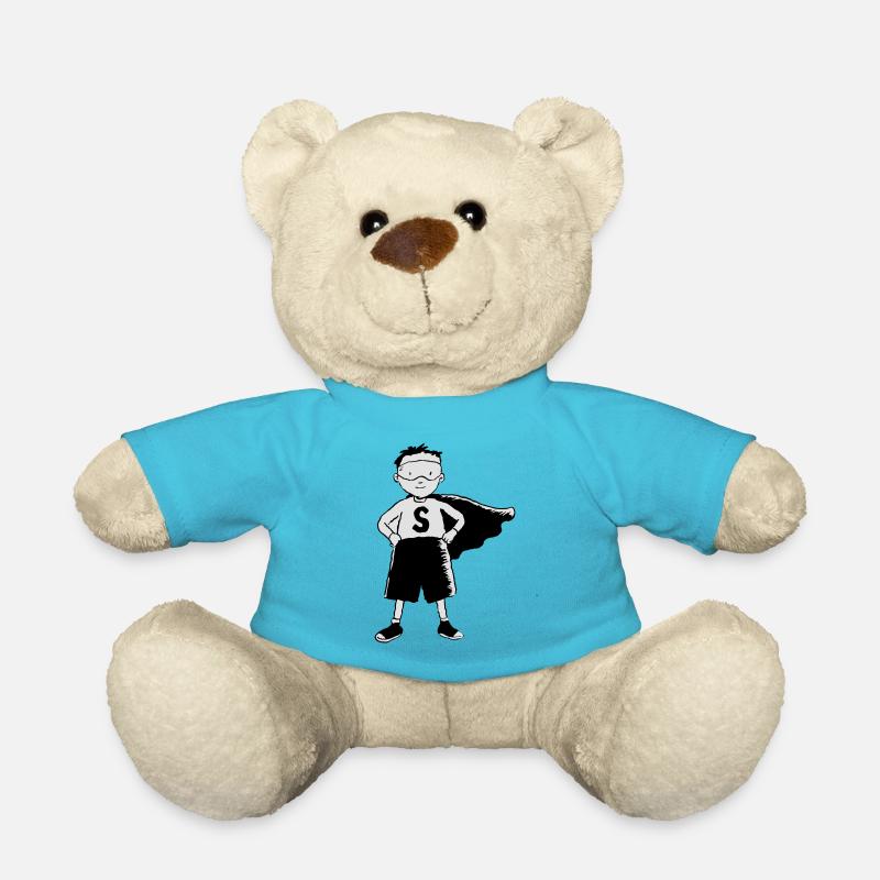 Superheld Kind - Teddy - Atollblau