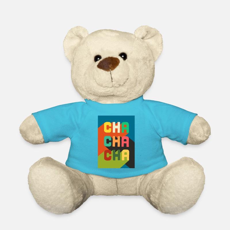 cha cha cha - Teddy Bear - atoll blue
