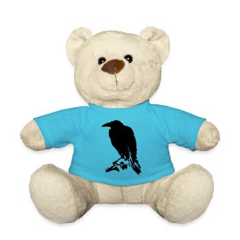 Corbeau / Corbeau (1c) - Nounours - bleu outremer - Devant