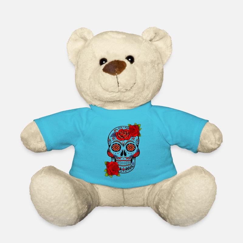 Skull Mexiko - Teddy - Atollblau