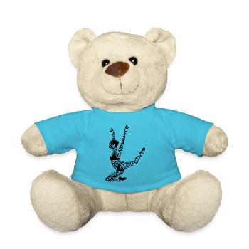 Fitnessstudio - Teddy - Atollblau - Vorne
