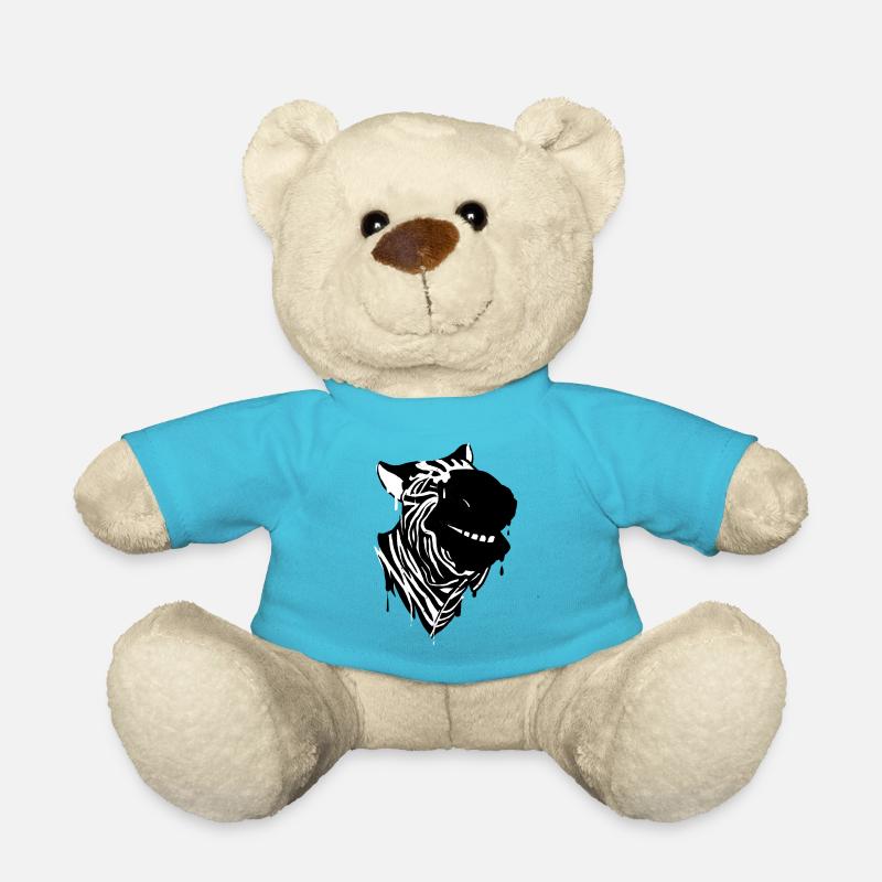 Zebra - Teddy - Atollblau