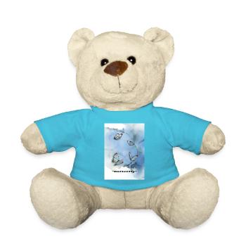 Butterfly/ Schmetterling - Teddy - Atollblau - Vorne