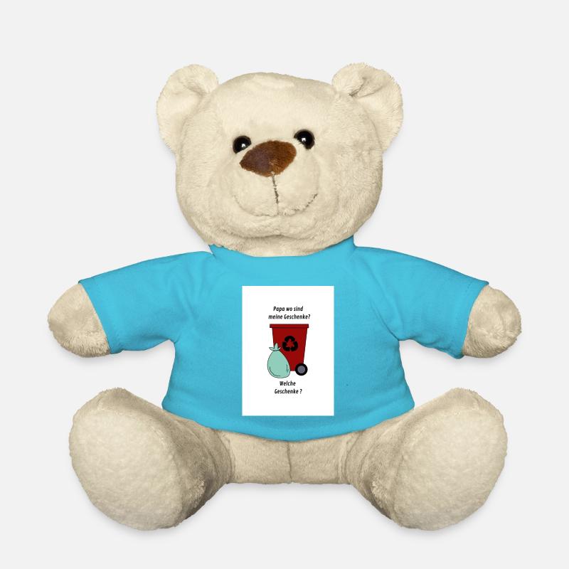 Geschenke? Wo? - Teddy - Atollblau
