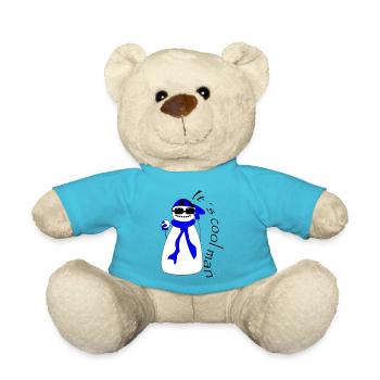 C’est cool man - Nounours - bleu outremer - Devant