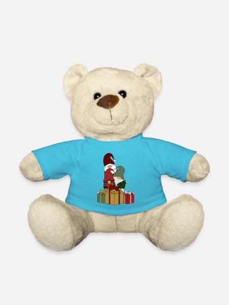 Wichtel - Teddy - Atollblau