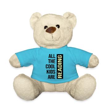 Lire le livre Heure de lecture « tous les enfants cool lisent » - Nounours - bleu outremer - Devant