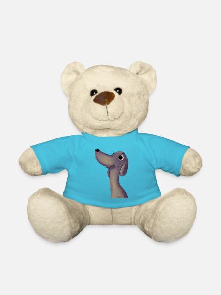 Drôle de chien - Nounours - bleu outremer