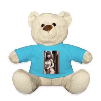 Woman in a alley, town,Generated AI - Teddy - Atollblau - Vorne