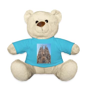 Sagrade Familia - Teddy - Atollblau - Vorne
