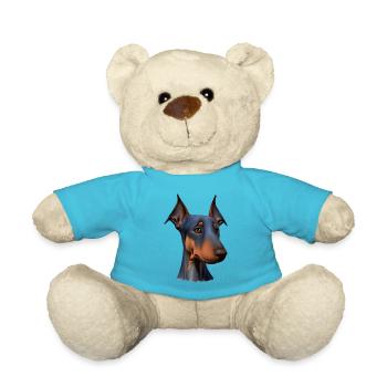 Doberman Doberman chiot Doberman chien dresseur - Nounours - bleu outremer - Devant