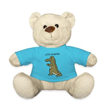 Späterer Alligator - Teddy - Atollblau - Vorne
