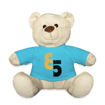 Nummer 85 - Teddy - Atollblau - Vorne
