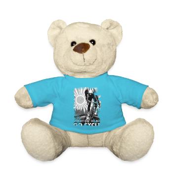 Radfahrer Radfahren BMX Rad Sport Mountainbike Hobby - Teddy - Atollblau - Vorne