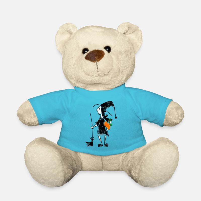 Kleine Hexe - Teddy - Atollblau