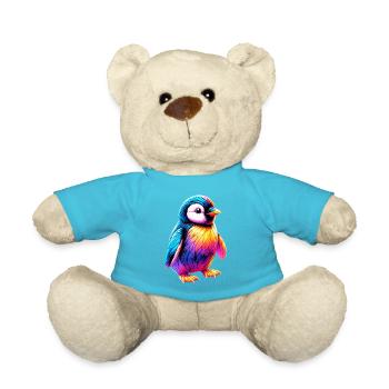 Pinguin - Teddy - Atollblau - Vorne
