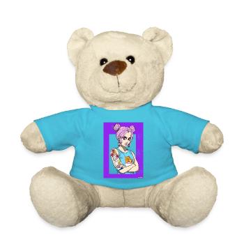 Otaku girl - Teddy - Atollblau - Vorne