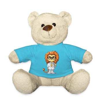 Therapist Roarheart - Teddy Bear - atoll blue - Front
