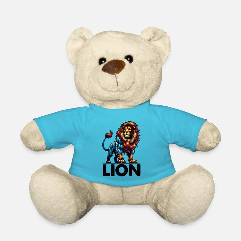lion tier - Teddy - Atollblau