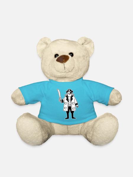 Pirat - Teddy - Atollblau