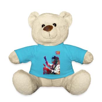 Car racing #racing #sport - Teddy Bear - atoll blue - Front