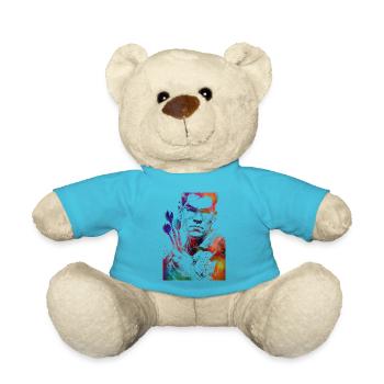 Dartspieler-Sportkunst #darts #sport - Teddy - Atollblau - Vorne