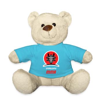 Combattant MMA Guerrier Samouraï - Nounours - bleu outremer - Devant