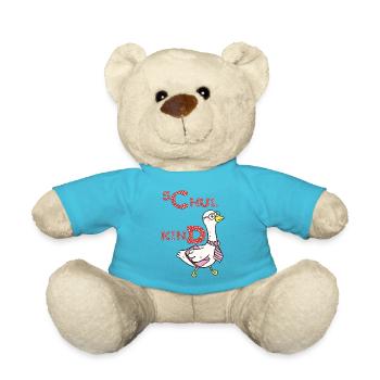 Canard Écolier - Nounours - bleu outremer - Devant