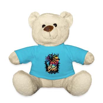 Bali Party Crew Urlaub - Teddy - Atollblau - Vorne