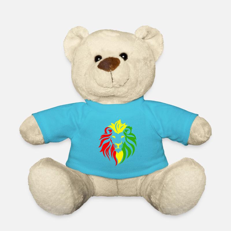 Reggae Musik jahman Black Music r&b Geschenkidee - Teddy - Atollblau