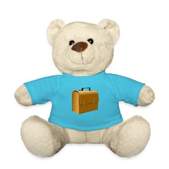 backpack suitcase rucksack bag aktenkoffer110 - Teddy - Atollblau - Vorne