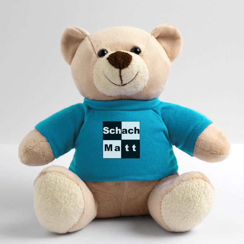 Schachmatt Schach Geschenkidee Teddy
