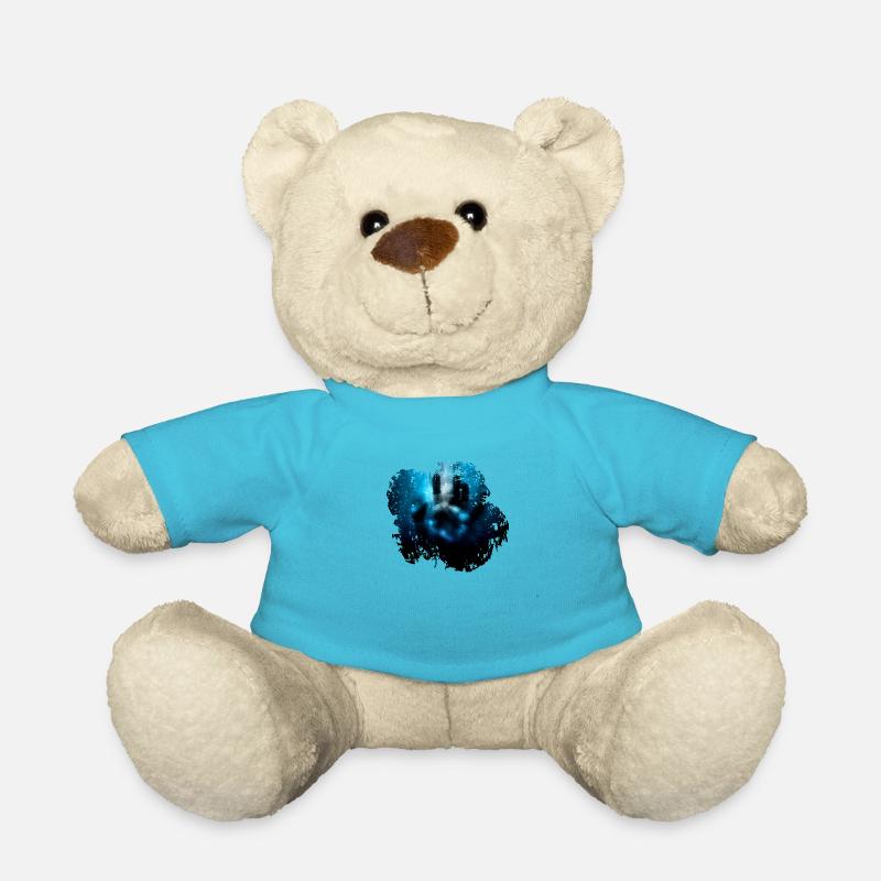 Cool Hand Design Horror Killer - Teddy Bear - atoll blue