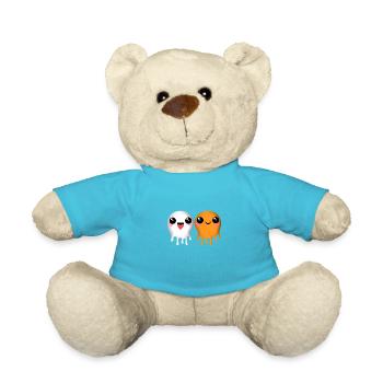 Halloween fantômes slime party - Nounours - bleu outremer - Devant