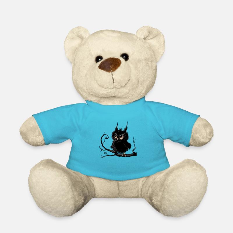 Kauziges Käuzchen - Teddy - Atollblau