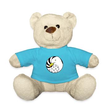 Breton seagull - Teddy Bear - atoll blue - Front