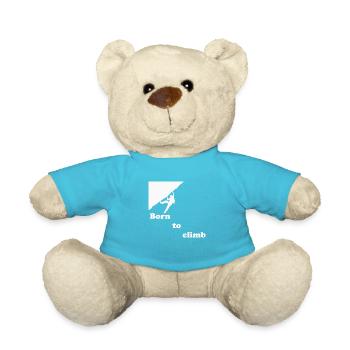 Bouldering climbing climbing - Teddy Bear - atoll blue - Front