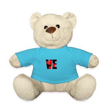 Dear couples - Teddy Bear - atoll blue - Front
