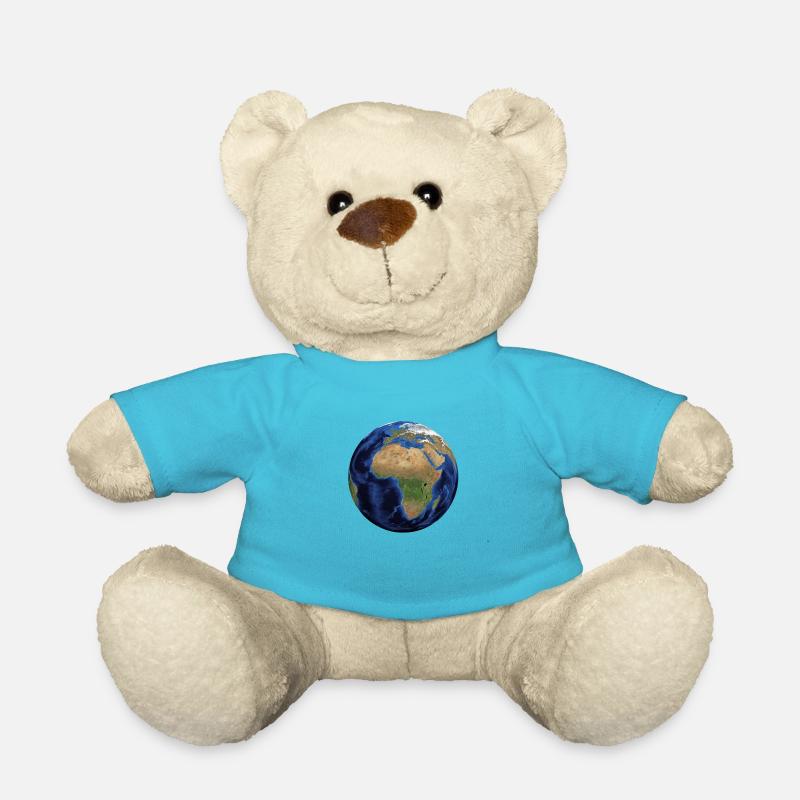 Trage die Welt mit dir - Teddy - Atollblau