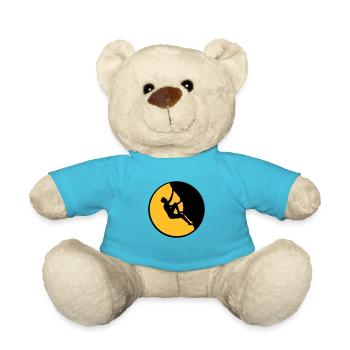 nacht mond rund kreis steilwand freeclimber gipfel - Teddy - Atollblau - Vorne