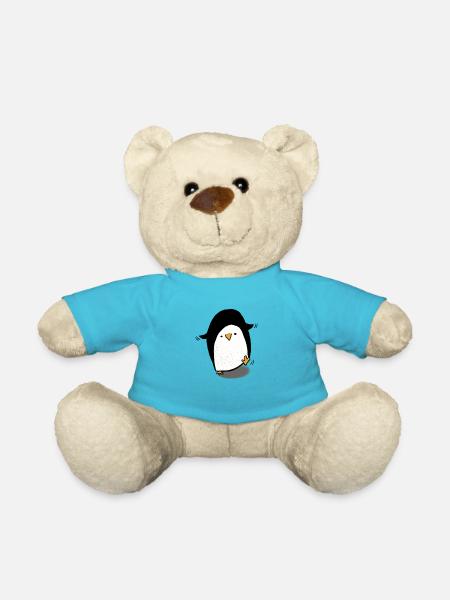 PINGUIN - JUST DANCE - Teddy - Atollblau