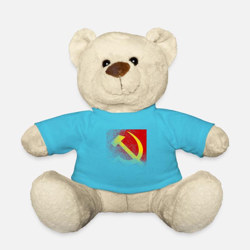 communism - Teddy Bear - atoll blue