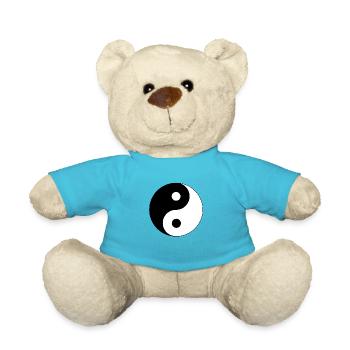 le yin et le yang - Nounours - bleu outremer - Devant