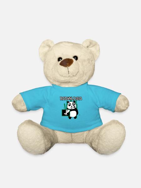 Radiology Panda - Teddy Bear - atoll blue