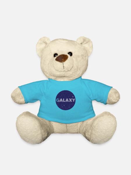Galaxy - Teddy Bear - atoll blue