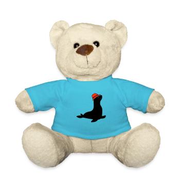 seehund anglerhut - Teddy - Atollblau - Vorne